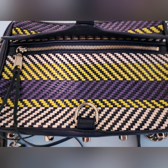 Rebecca Minkhoff Crossbody, blue, yellow, white and‎ purple - Picture 12 of 15